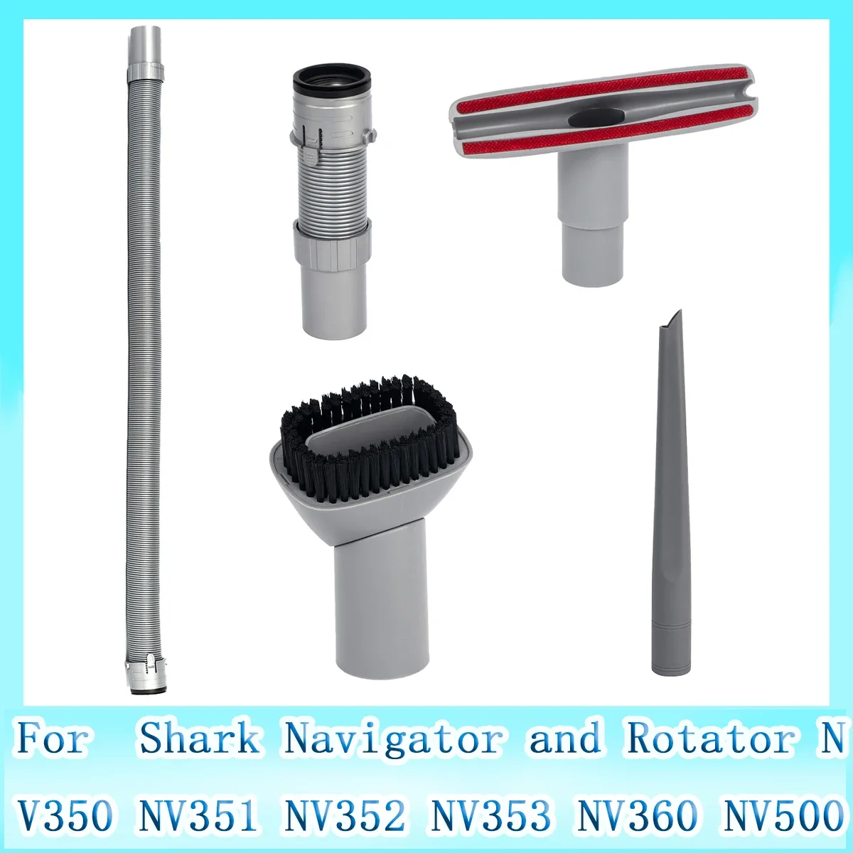 Suitable for Shark Navigator and Rotator NV350 NV351 NV352 NV353 NV360 NV500 NV501 vacuum cleaners, crevice tool accessories