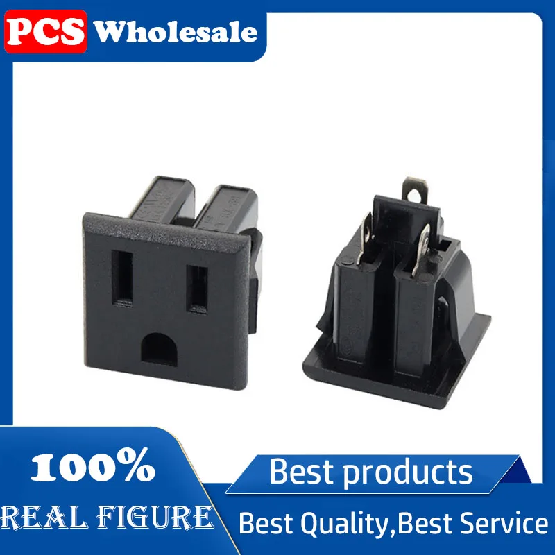 

AC PDU UPS power outlet 3p americal electrical Panel Receptacle AC socket Wholesale 125v 15a US nema 5-15R