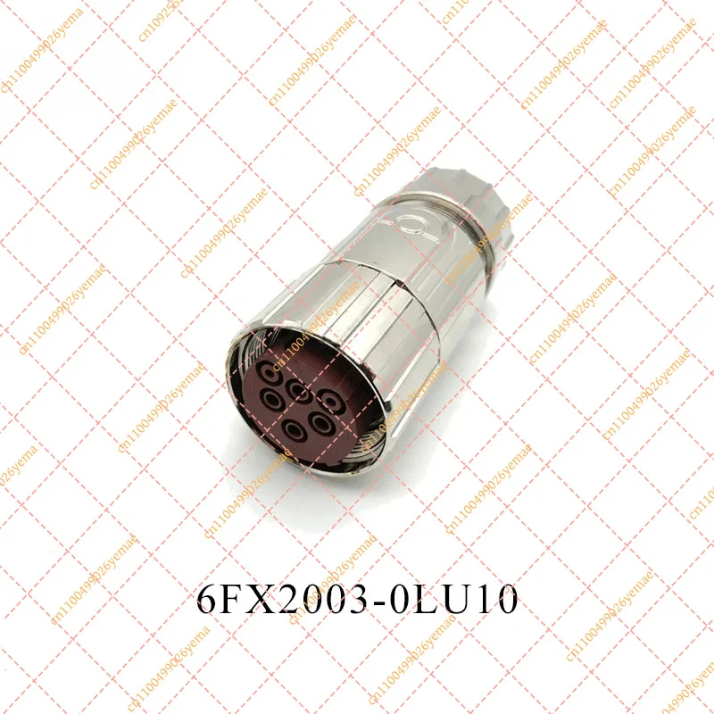 6-Pin Power Connector, Industrial Motor Cable Plug and Socket