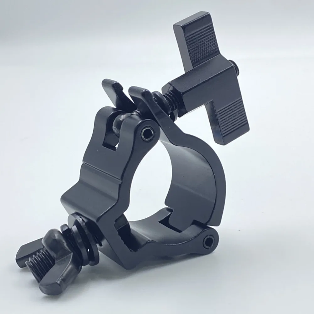 OD 35–38 mm Rohrschelle T-Mutter Schnellspannrohr Halbkupplungen Aluminiumlegierung Truss Mount Clamp Bühnenflügelknopf Easy Lock Klemmen