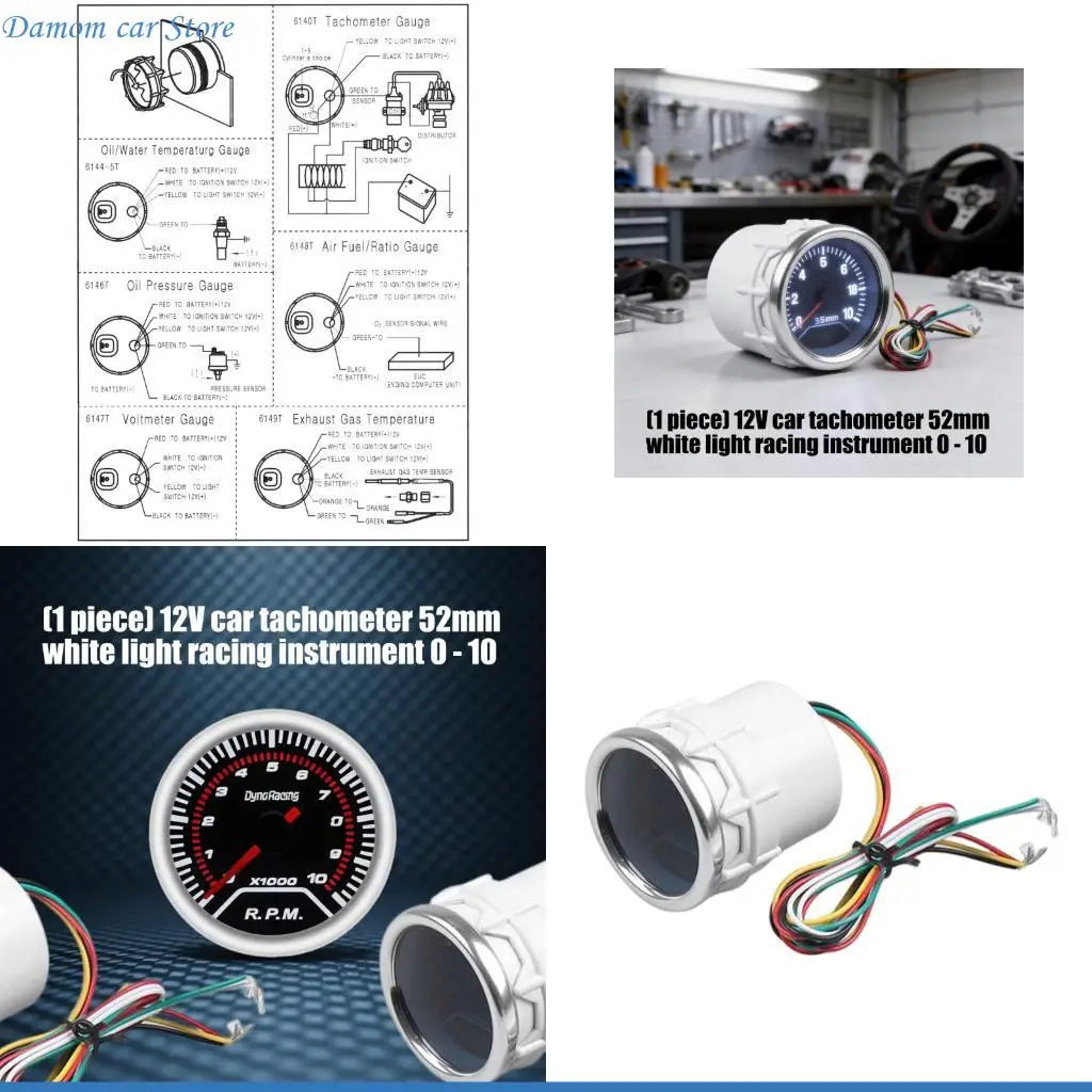

A2UC Dark Lens 52mm Speed Display White LED 12V Standard