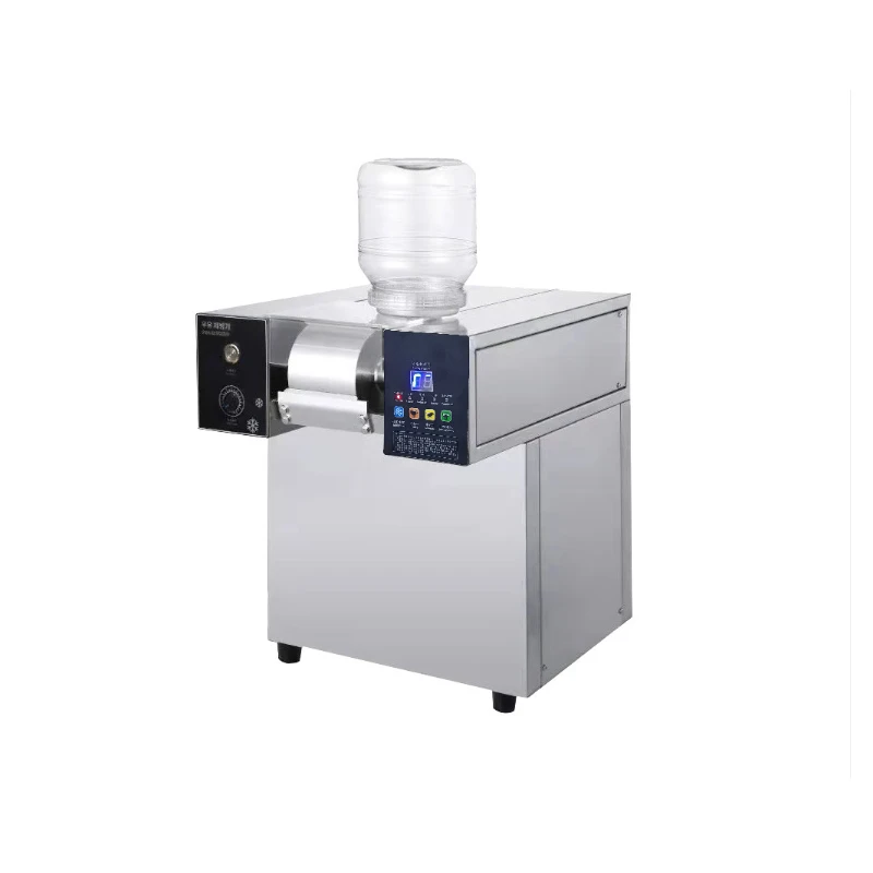 Commercial Continuous Ice Machine Milk Snow Cola Maker Shaver Automatic Korean Snowflake