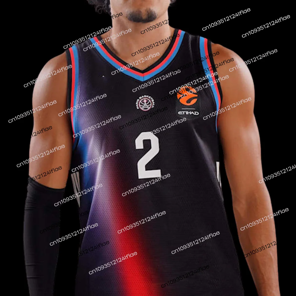 2026/27 France Basketball Vest, Adult Men's Size, Paris, Europe, Basketball Game Uniform, Kids Training Suit, Quick-drying Vest