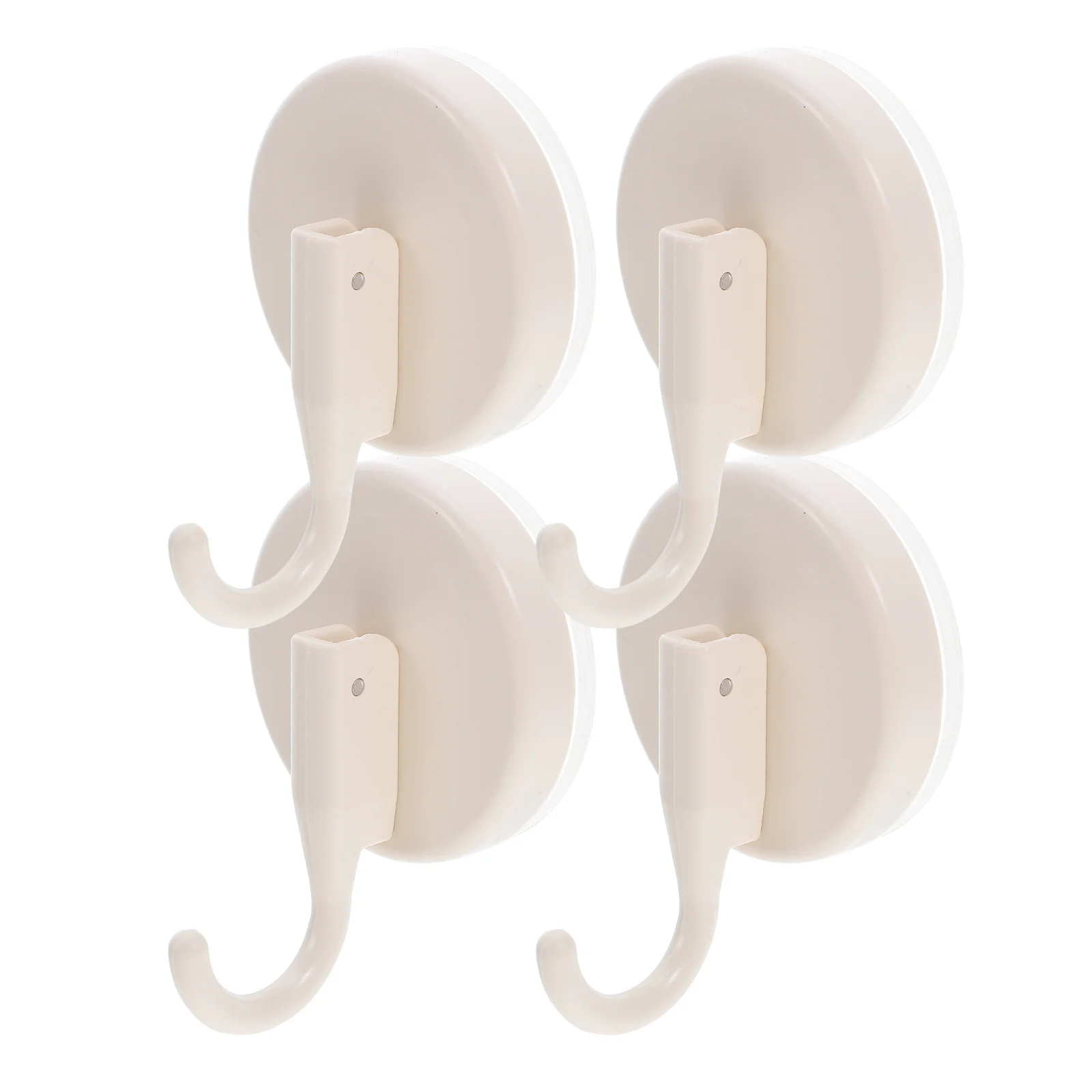 

4Pcs Suction Cup Hooks Heavy Duty No-Drill Bathroom Kitchen Tile Glass Shower Hooks for Towels Robes Reusable Removable