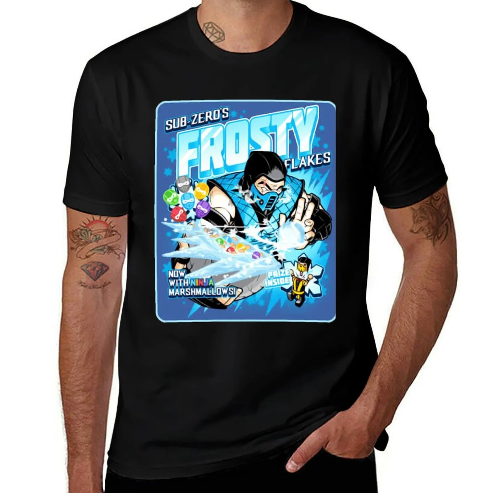 SubZero FROSTY FLAKES T-Shirt t shirts cotton 100% T-Shirt