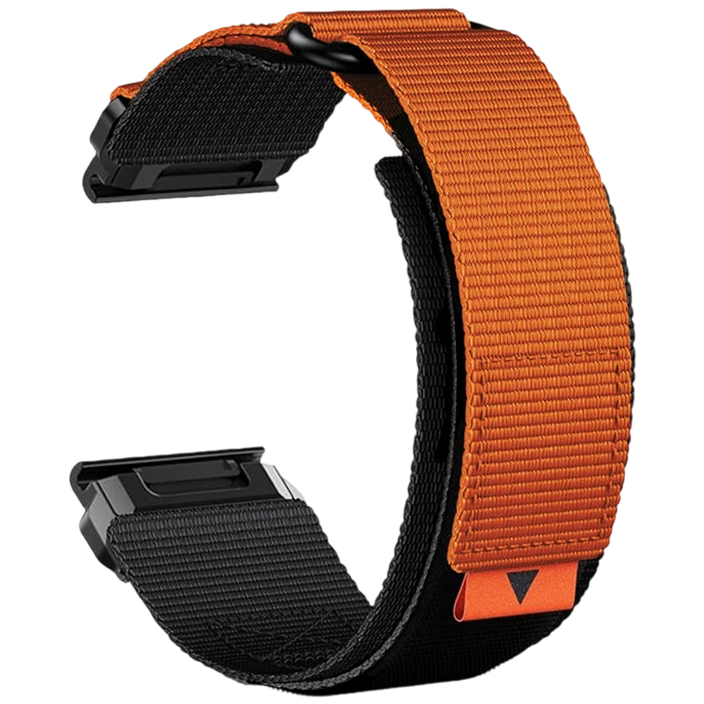 22 26 مللي متر حلقة حزام ل Garmin Fenxi 8 47/51 مللي متر Fenix E 47 مللي متر إندورو 3 سريعة صالح النايلون جديلة معصمه ل Garmin Fenix 7X 6X 5X