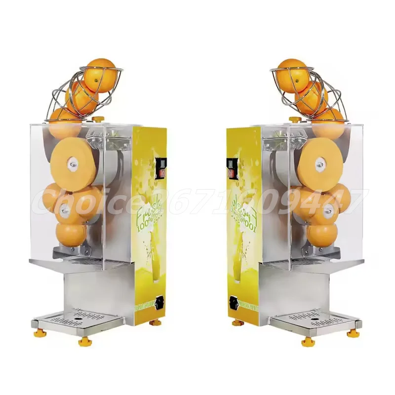 8-10pcs/Min Auto Orange Juicing Squeezing Machine Commercial Oranges Lemon Juicer Extractor Electric Orange Juicer Press Machine