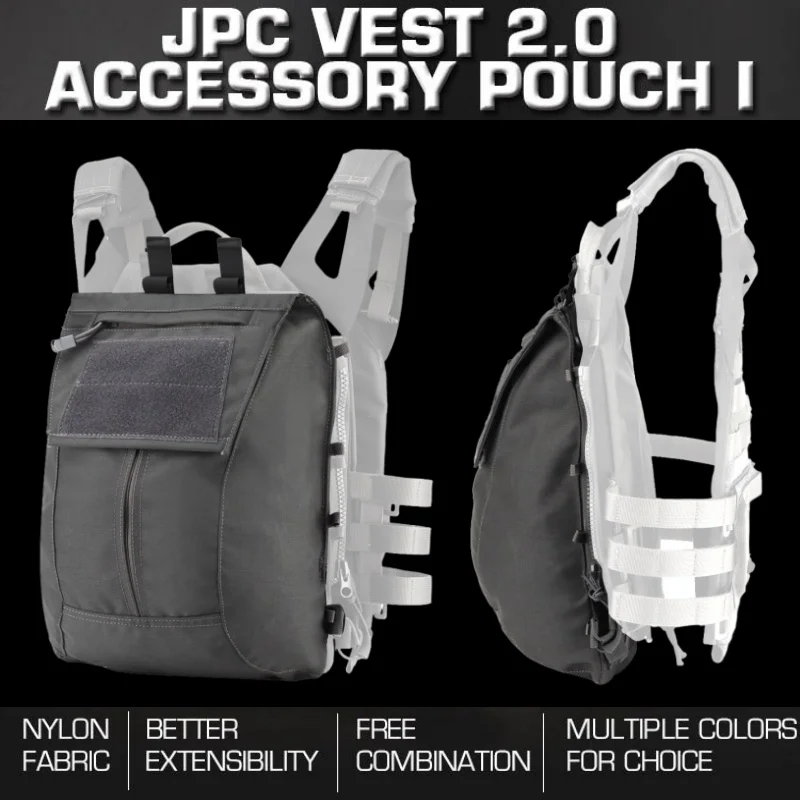 

Modular Platform Accessory | JPC 2.0 System Lightweight Organizer Expansion Pouch | For Wilderness Equipment Accessories