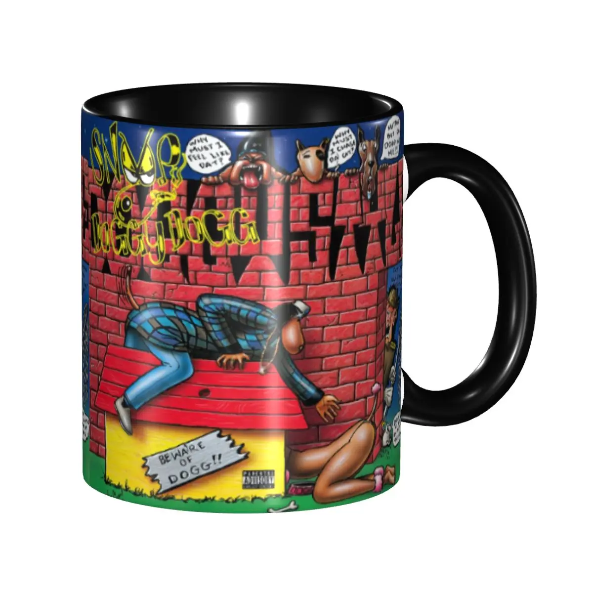 Snoop Dogg Doggystyle Music Rapper Mugs Customized Coffee Ceramic Mug Cup Creative Present