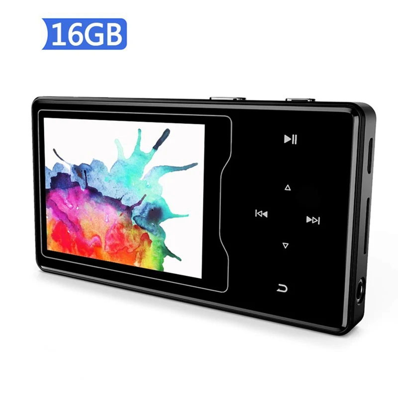 

MP3 Player with Bluetooth 4.2 Touch Button with FM Memory Size: 16GBJAS