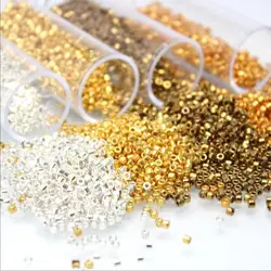 Japanese Bead 2.0mm 10g/20g/30g Metallic Japanese Glass Bead DIY Handmade Crochet Sewing Craft