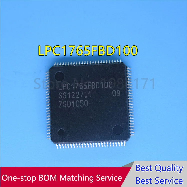 10pcs LPC1765FBD100 LPC1765 LPC1765FBD QFP100   New