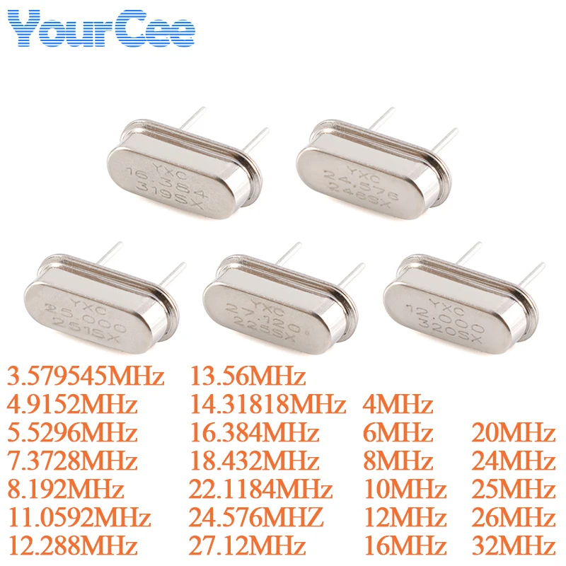 10Pcs HC-49S Dip Pa…