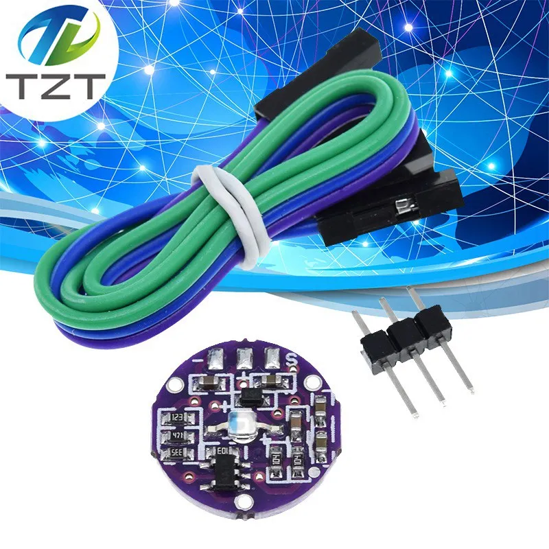 TZT pulsesensor pulse heart rate sensor for Arduino open source hardware development pulse sensor