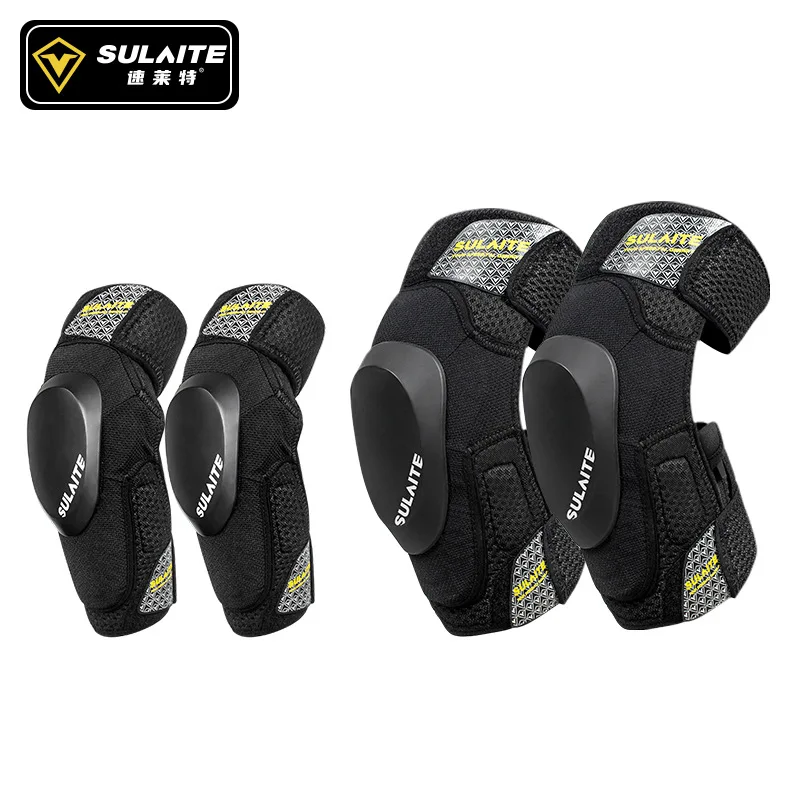 Motorcycle kneepad cross-country protective equipment Riding kneepad racing elbow protector full set of summer protective gear