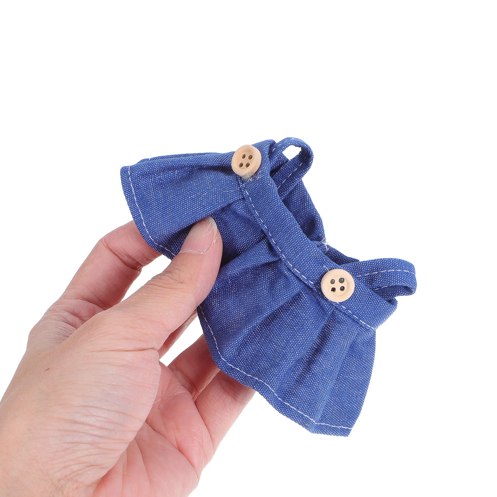 4 stuks stoffen overalls jurk rok outfits voor 17 cm figuren zachte stof kleding creatieve display kledingaccessoires