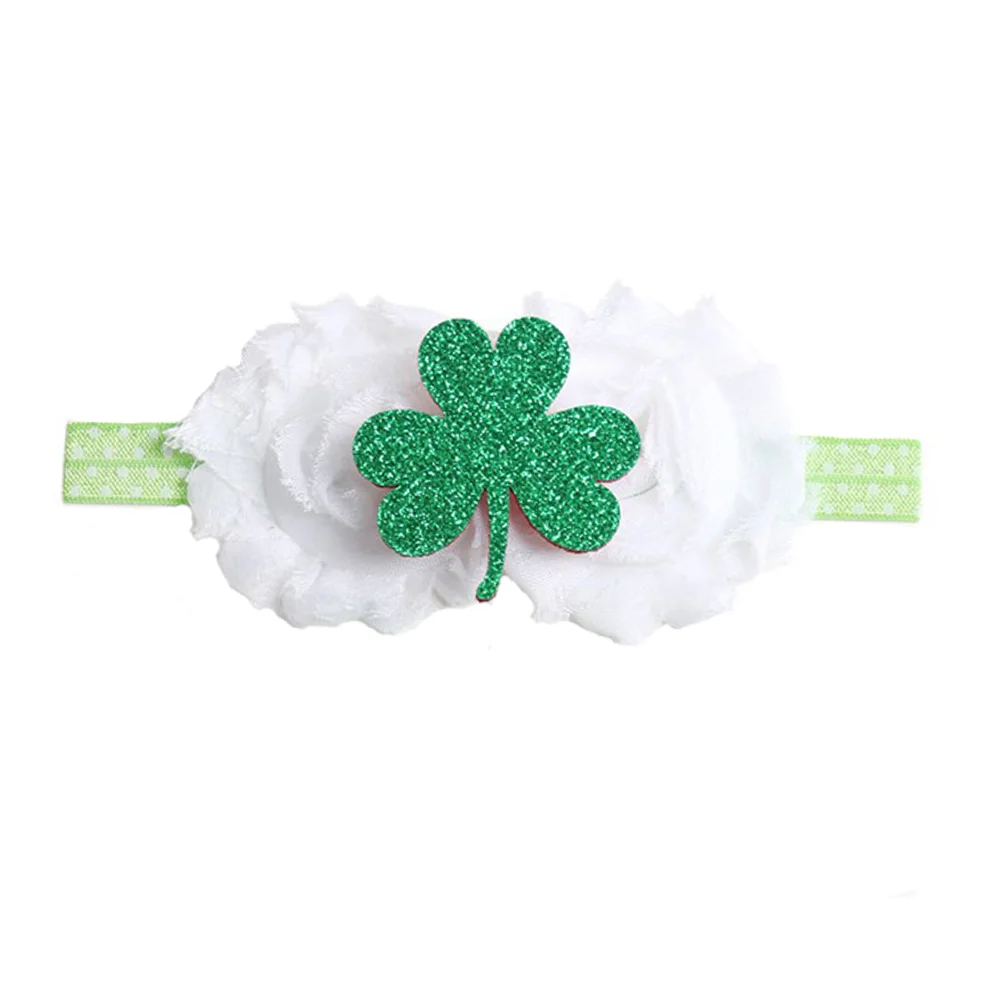 

3PCS Kids Headb s Baby Hair Accessories Elastic Clover Design Fits Most Lightweight Comfortable Stretchy Girls Party