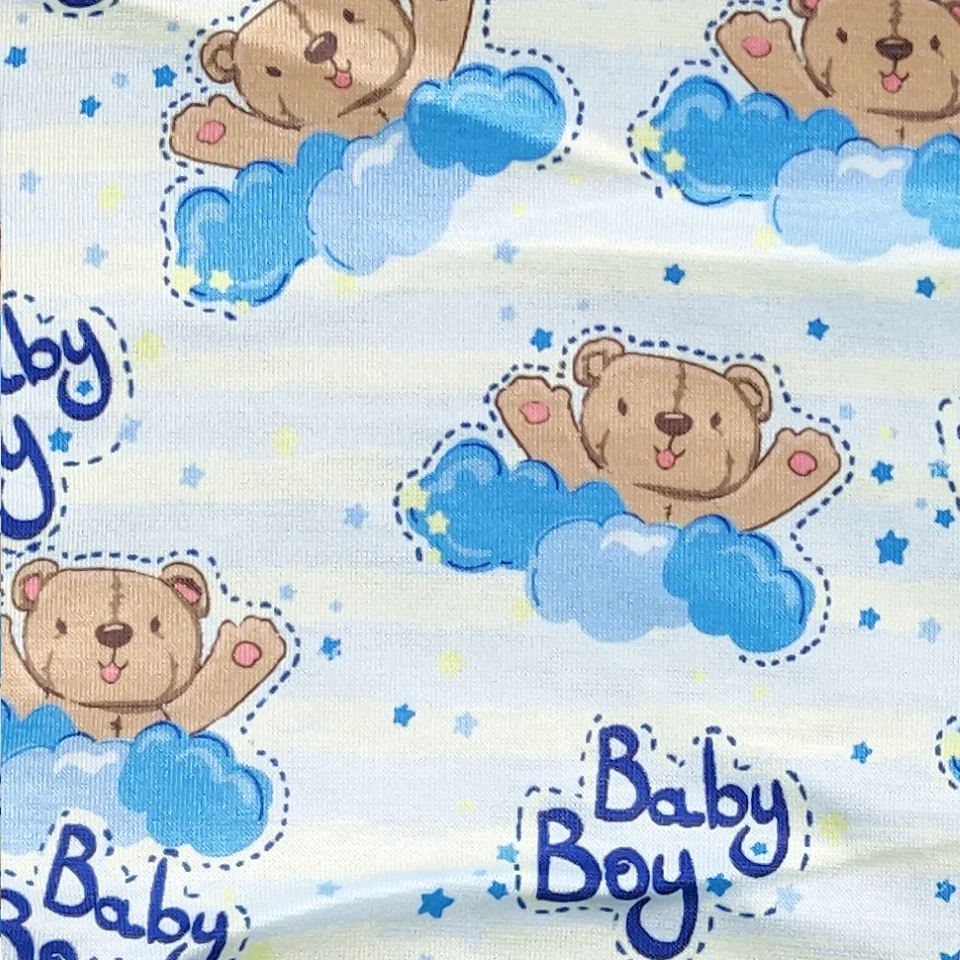 Waterproof Cotton Adult Baby Training Pants Reusable Infant Shorts Underweaer Cloth Diapers Panties Bear printed Nappy For Adult