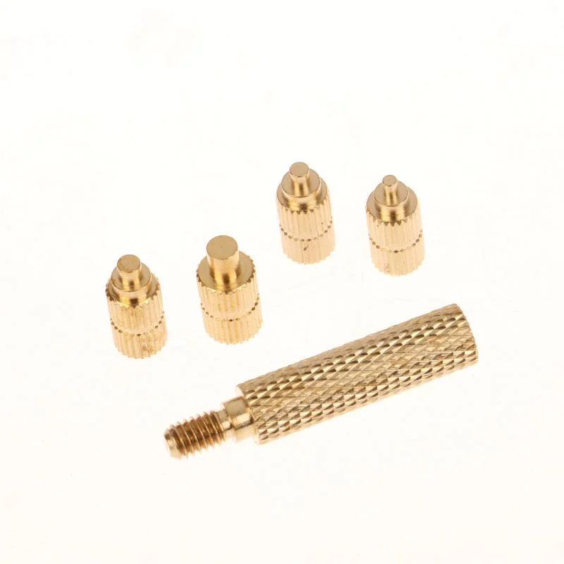 8 шт./компл., комплект медных паяльных жал, инструмент для имплантации гаек 3D-принтера и нагревательные вставки