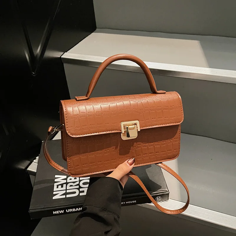 

‌2025 New Stone Pattern Mini Bag - Foldable Handle, Adjustable Strap, Lightweight & Spacious, Perfect for Daily Use‌