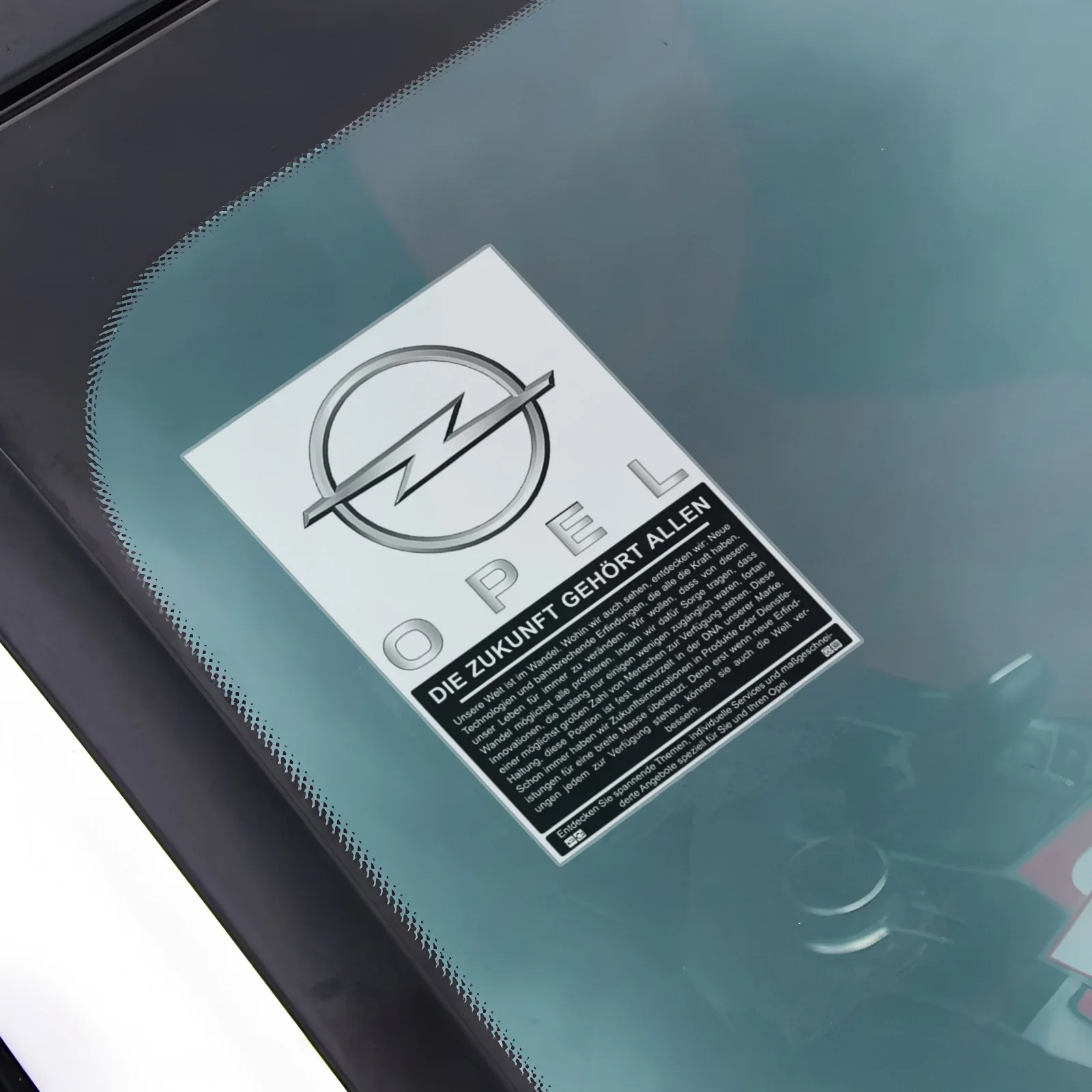 High-efficiency anti-static stickers for car windshields  For Opel Astra j Insignia Astra g Corsa Zafira b Mokka Vivaro Meriva