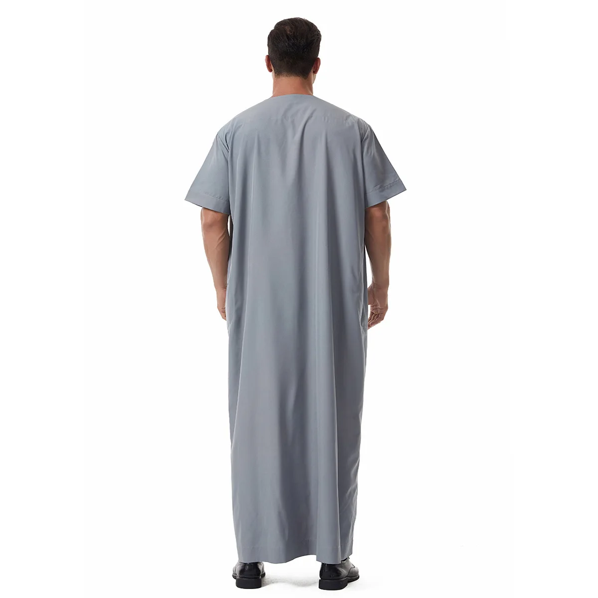 New Thawb Thoub Muslim Men Thobe Islamic Abaya Daffah Robe Dress Saudi Style Robe Arabic Dubai Kaftan Middle East