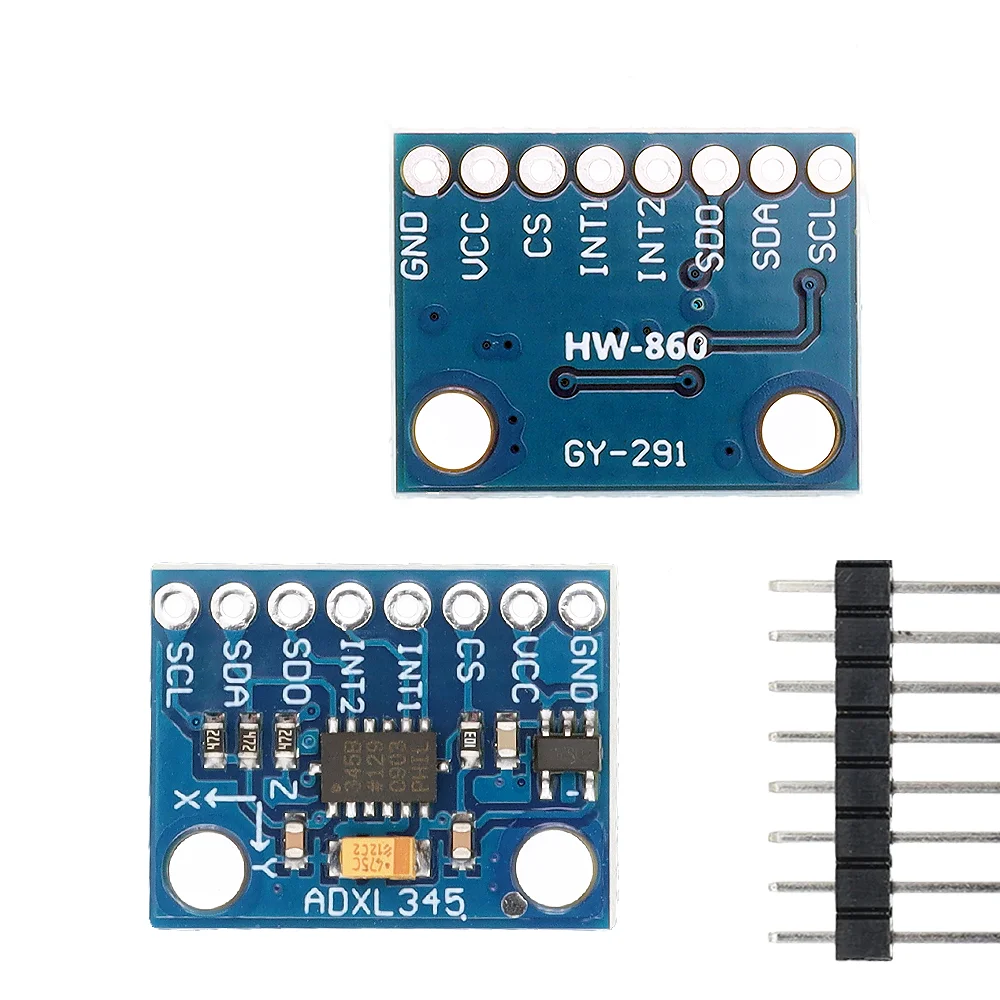 GY-291 ADXL345 3-Axis Digital Gravity Sensor Acceleration Module IIC SPI Transmission