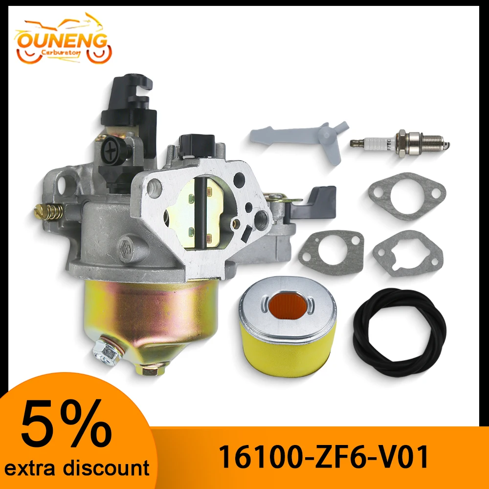 GX390 Carburetor For Honda GX340 GX 390 GX420 188F 190F 11HP 13HP Generator Engine 16100-ZF6-V01 Lawnmower Water Pumps