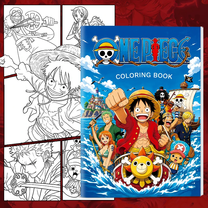 Livro de Colorir Anime One Pie - Anime Cosplay Drawing avaliação e preço