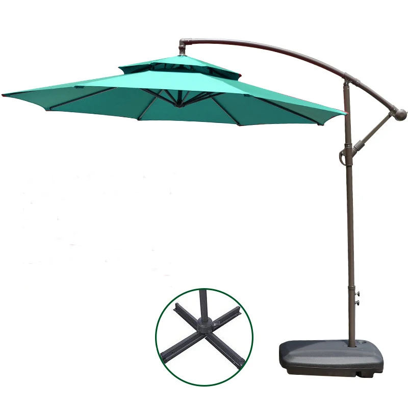 garden umbrella terrace large parasol stand balcony umbrella outdoor Roman umbrella