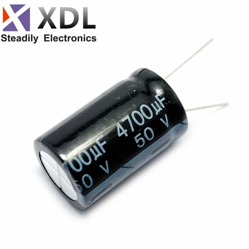 2PCS 50v4700uf 4700uf50v 18*35 50v 4700uf 18x35 Electro Electrolytic capacitor