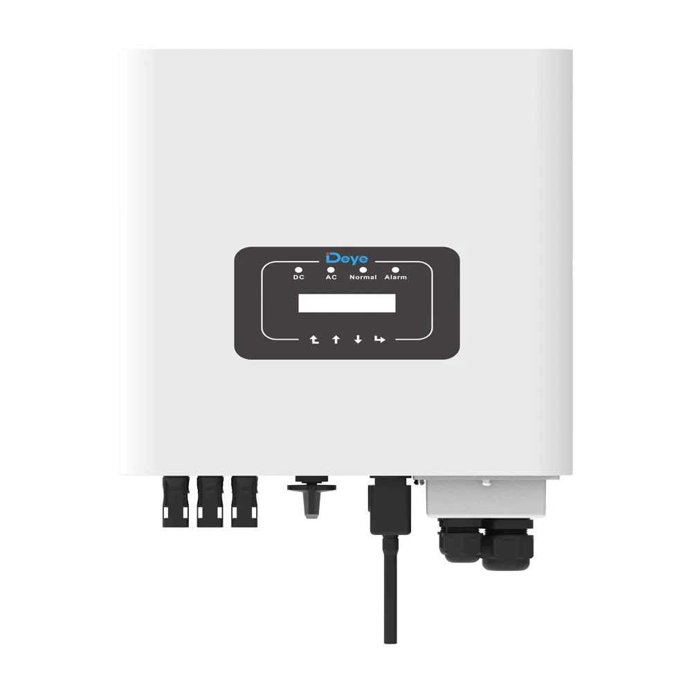 Factory Deye Single Phase On Grid Inverter SUN-(7-8)K-G02P1-EU-AM2 | 2 MPPT for 7KW/7.5KW/8KW Solar System