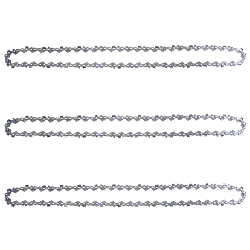 

3-Pack 18 Inch Chainsaw Chain SG-S62, 3/8 Inch LP Pitch - .050 Inch Gauge - 62 Drive Links Cutting Chainsaw Parts For Cutting Lu