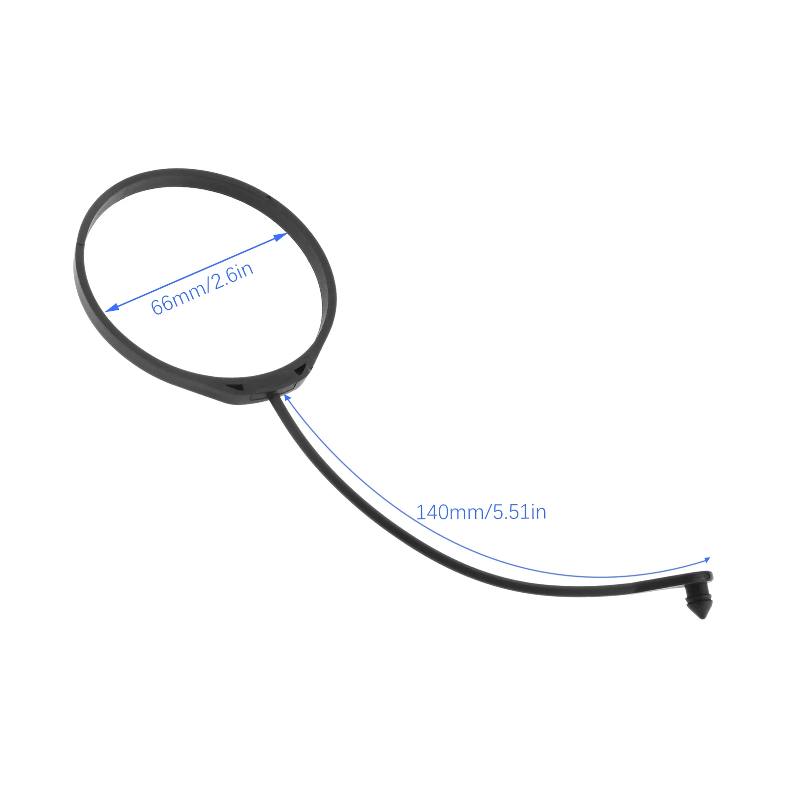 1pc Fuel Tank Filler Gas Cap Rope Replaces LR053665 LR053666 Tether for Range Rover Sport / LR4 / LR3 / Evoque Auto Accessories
