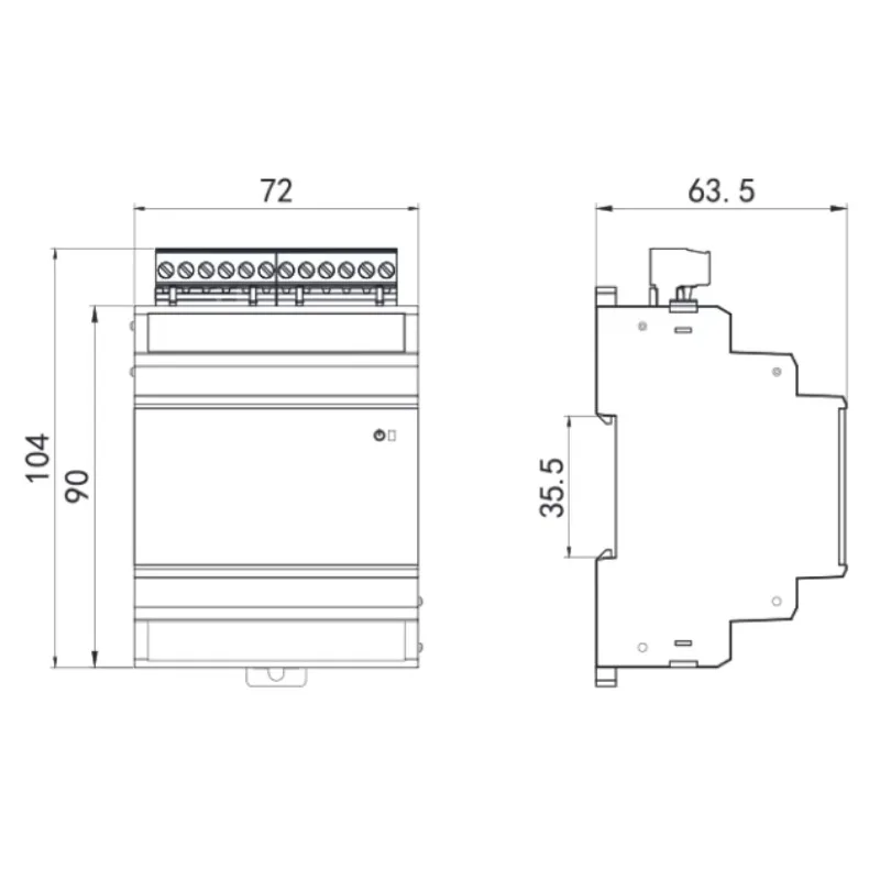 PD194Z-E20 3-Phase Multifunction GPRS RS 485 Data Logger