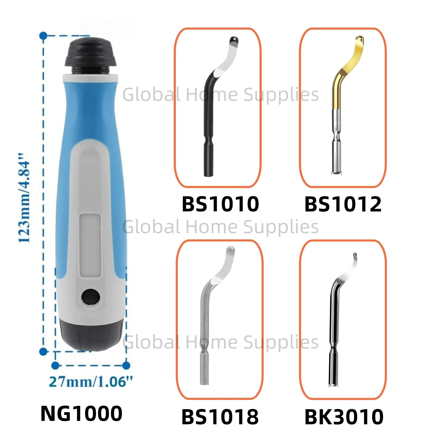 Набор ручных инструментов для снятия заусенцев с 4 шт. вращающейся головкой на 360 градусов, высококачественные поворотные лезвия NB1000 RB1000 NG1000 EO1000 RB3000, эргономичный H