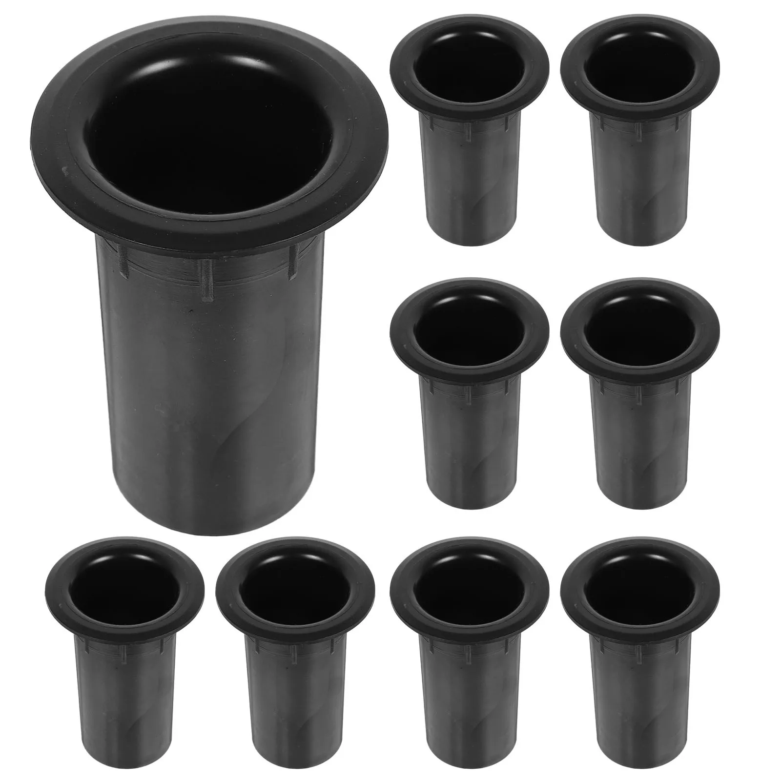 

12Pcs Speaker Air Outlet Durable Plastic Reflex Tube Smooth Surface Safe to Use Convenient Installation Accessory