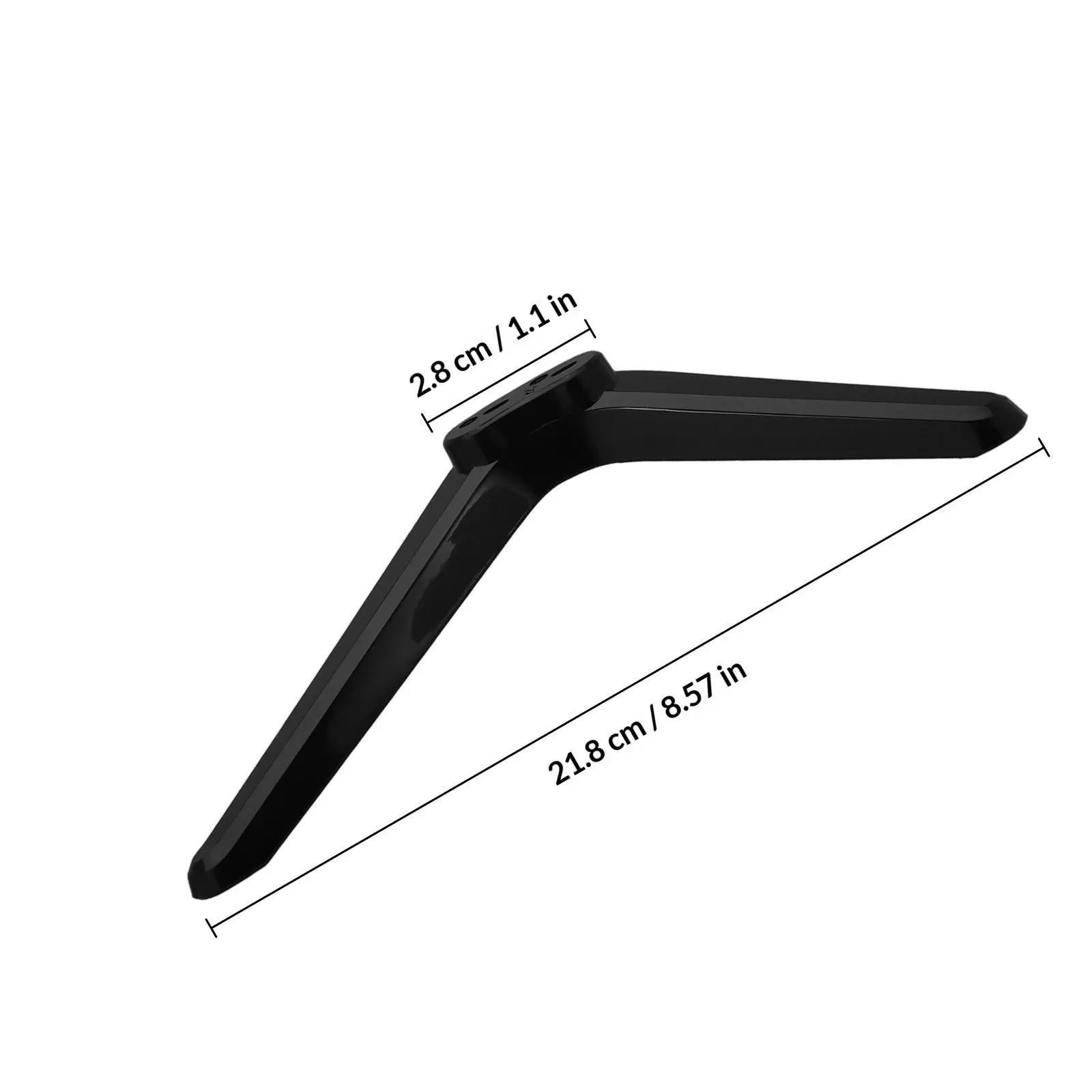1Pair Heavy-Duty TV Stand Legs Compatible with 32In 40In 43In 48In 49In 50In Flat Screens Easy Install Screw Mount Tabletop TV