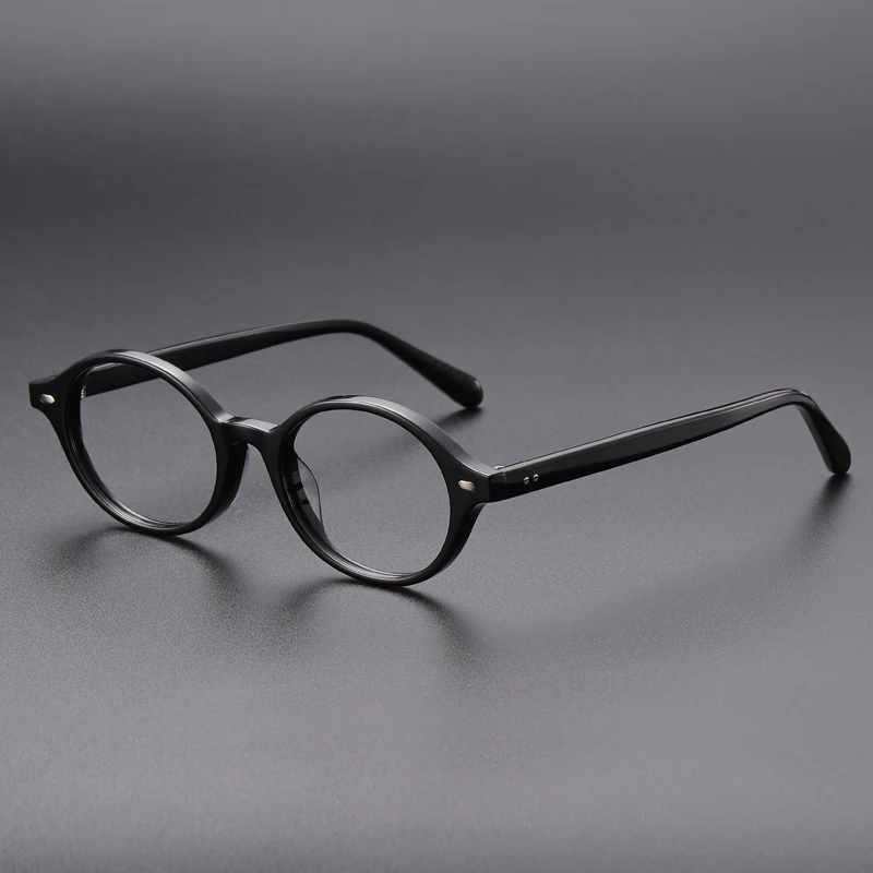 

The Glasses Made High-quality Tortoiseshell Wood with An Oval Frame and Anti-fog Feature for Women with Myopia and Small Faces