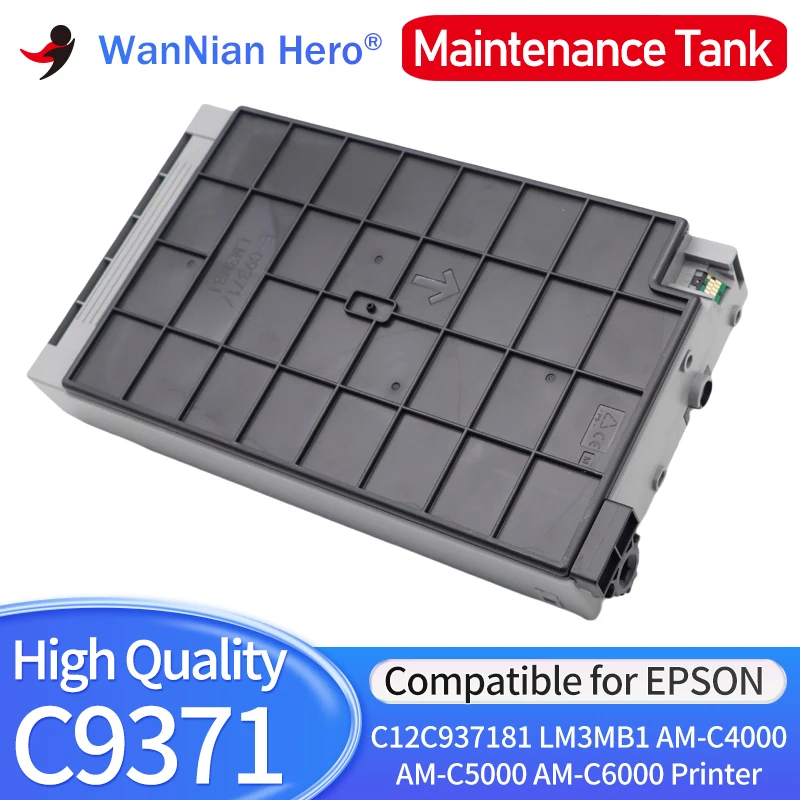 

C9371 LM3MB1 Maintenance Tank With Chip For EPSON WorkForce Enterprise AM-C4000 AM-C5000 AM-C6000 C12C937181 Waste Ink Tank Pad