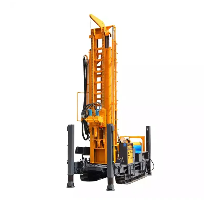 Crawler Borehole Mining Pneumatic Water Well Drilling Rig Machine Prices Hydraulic Diesel Water Well Rock Drill Rig Machine