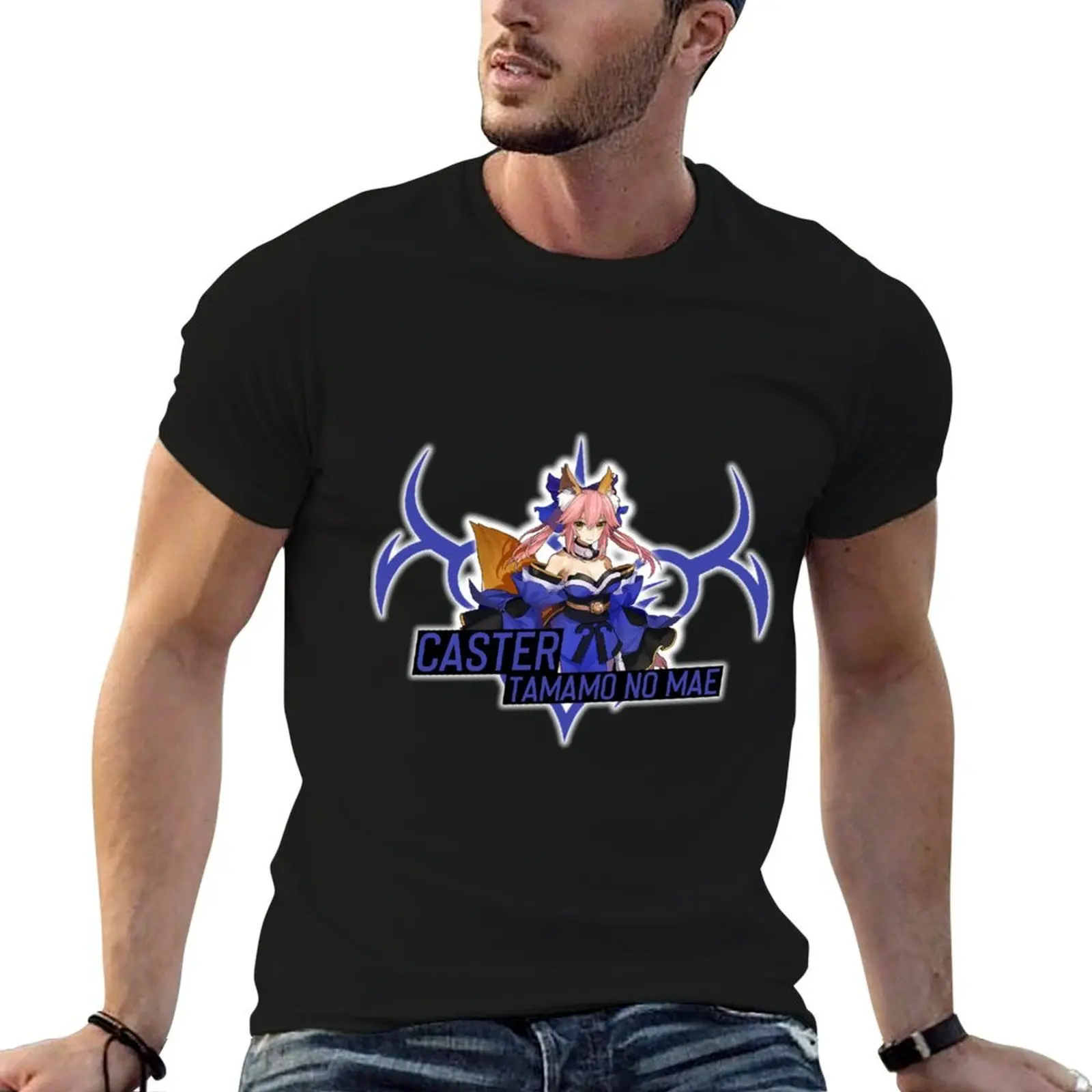 CASTER - Tamamo No Mae T-Shirt cotton t shirts high quality graphic t shirts for man man t shirt heavy cotton T-shirt