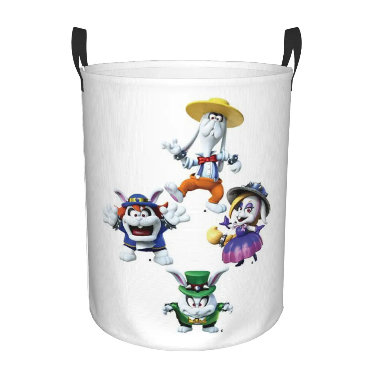

Складная большая корзина для хранения одежды The Broodals Super Videogames Video Games Switch Dirty Laundry Baskets для дома и детской комнаты
