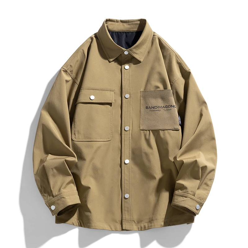

New 2024 Spring Autumn Men Design Clothes Casual Loose Streetwear Bomber Black Jacket OverSize 4XL 5XL