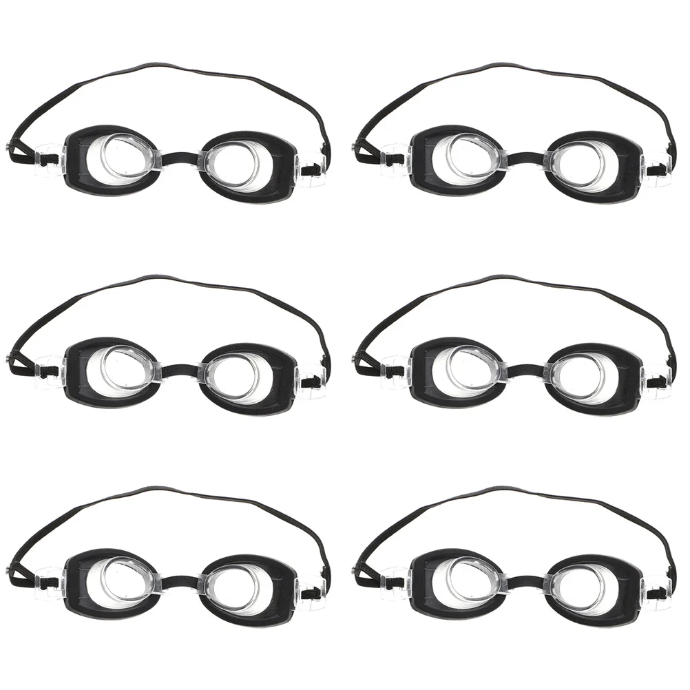 Mini gafas para bebé, accesorios para gafas, gafas ligeras de plástico a la moda, utilería ideal para proyectos, 6 uds.