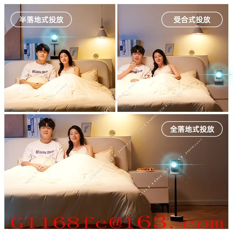 Micro Projector Home Office Intelligent High Definition Home Theater Bedroom Wall Projector