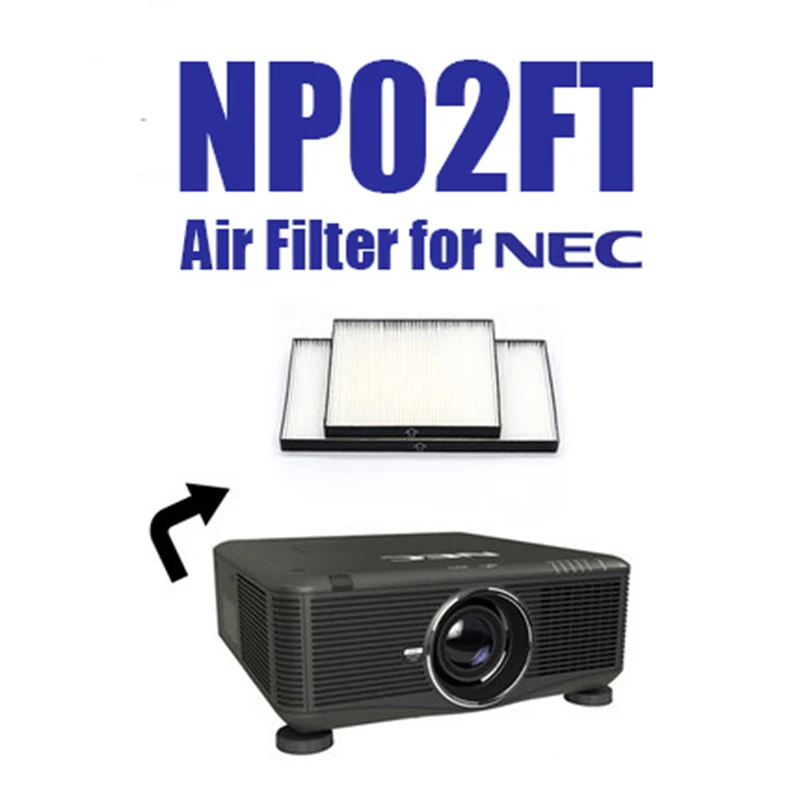 NP02FT High Quality  Air Filter Fit For NEC NP-PX750U Projector