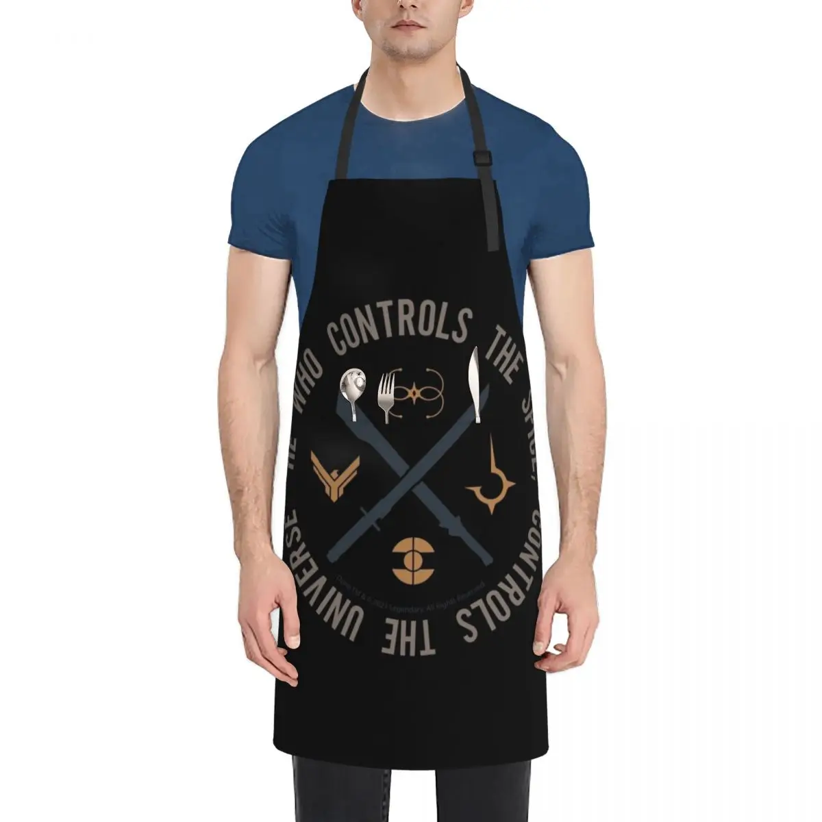 

Who controls the spice Apron Chef jacket men Bib For Kitchen Waterproof women Home Supplies Apron