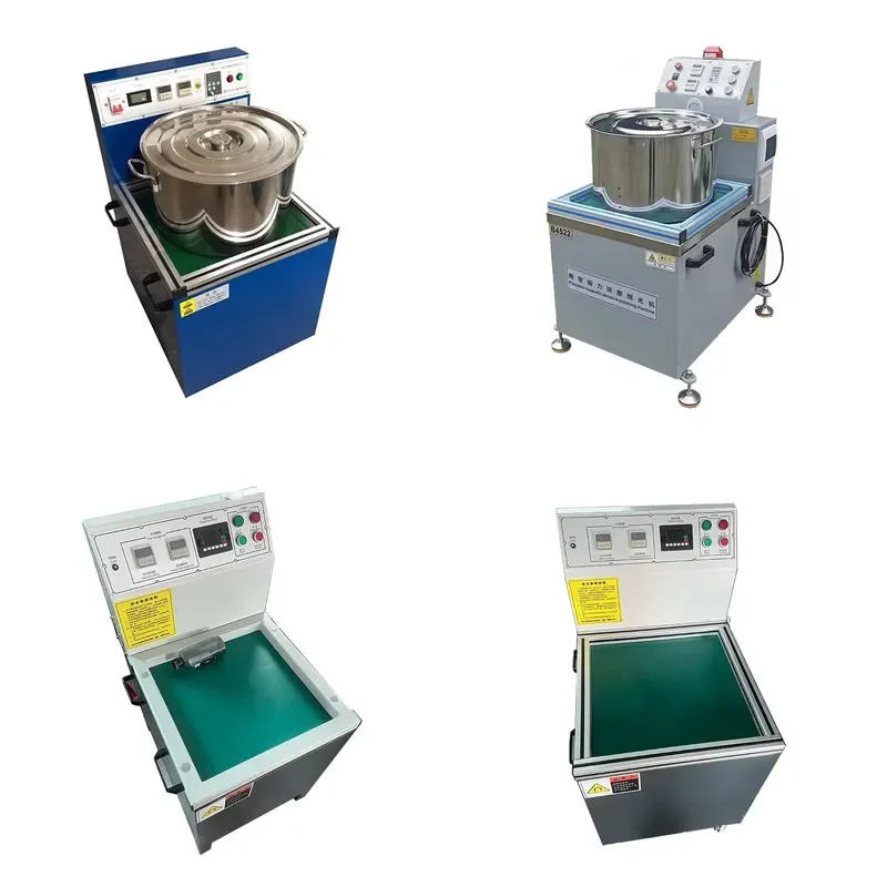 for Stainless Steel Copper Aluminum Magnetic Polishing Machine Automatic Metal Deburring Grinding Polishing Equipment