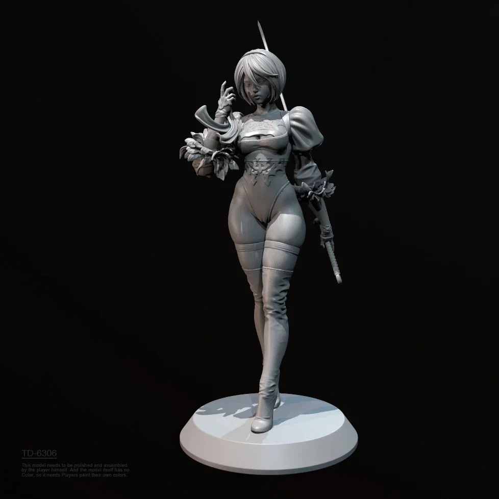 50mm 75mmResin model kits figure beauty colorless and self-assembled（3D Printing ) TD-6306/3D